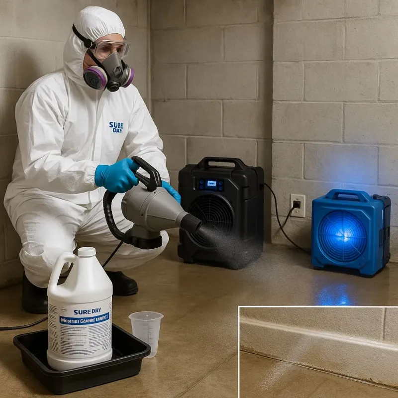 Sanitization and Odor Removal process in Luling, LA