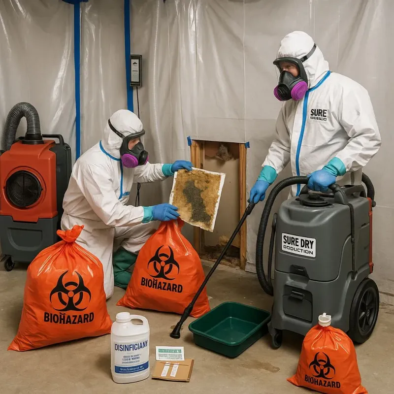 Contaminated Water Handling Protocols process in Luling, LA
