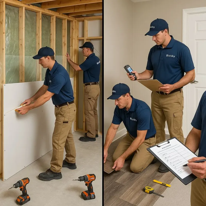 Repairs and Reconstruction process in Luling, LA